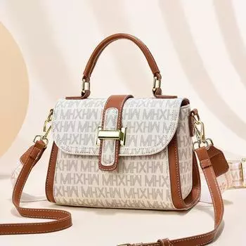 Новая печатная женская сумка прямого продаж Корейская мода Маленькая квадратная сумка Женские сумки через плечо Женская печатная сумка