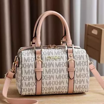 Новая персонализированная сумка через плечо на одно плечо, европейская, американская, большая вместимость, женская сумка-подушка, модная женская сумка в Бостоне