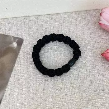 Новая плетеная резинка для волос, женская универсальная высокоэластичная резинка для волос, резинка для конского хвоста, подходит для женских аксессуаров для волос