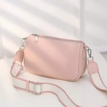 Новая плетеная женская сумка большой емкости с широким плечевым ремнем, женская сумка через плечо