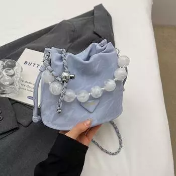 Новая плиссированная сумка Cloud Cloud в китайском стиле, 2024 год, новый нишевый дизайн, высококачественная и стильная сумка через плечо на одно плечо