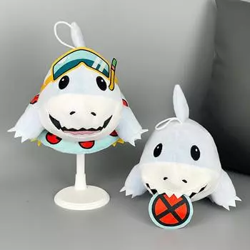 Новая плюшевая акула Jeff The Land, плюшевая игрушка-акула 1