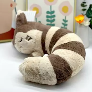 Новая плюшевая длинная подушка Furret Dratini&Eelektrik