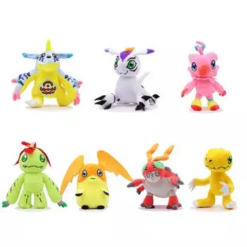 Новая плюшевая игрушка Digimon Yagushou Gabu Beast Bada Beast Милая плюшевая игрушка-подвеска