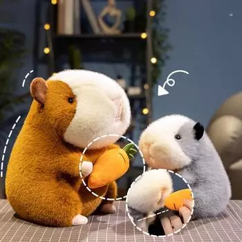 Новая плюшевая игрушка-имитация голландской свиньи, милая тряпичная кукла, подарок на день рождения, подушка, кукла-исповедь для девочек 22cm