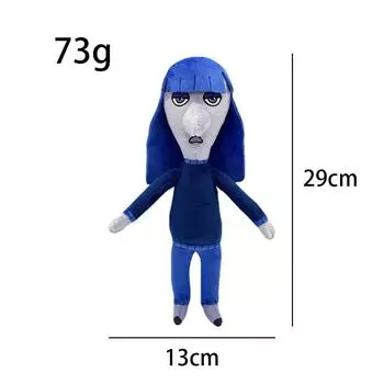 Новая плюшевая игрушка-кукла Inside Out 2 None темно-синий