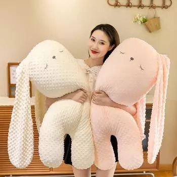 Новая плюшевая игрушка-подушка Bubble Rabbit, подарочная подушка для девочек, детская кукольная кровать, тряпичная кукла 60cm 0.48kg