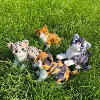 Новая плюшевая игрушка-симуляция кота, кукла Гарфилд, тряпичная кукла, девочка, комфорт, подарок 26cm 0.18kg