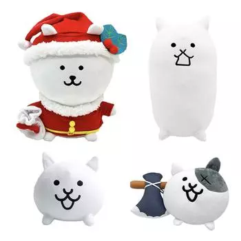 Новая плюшевая игрушка The Battle Cats, рождественское платье Великой войны, мягкая кукла, мультяшная фигурка, игра, подарок для детей-фанатов