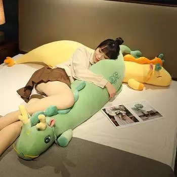 Новая плюшевая игрушка Xiangyunlong, тканевая кукла, кукла, подушка для сна, детские подарки для мальчиков и девочек 80cm (0.4kg)
