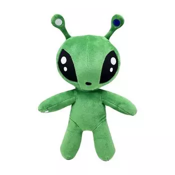 Новая плюшевая кукла AFTONSPARV Green Alien, плюшевая кукла Green Alien, куклы One Size зелёный