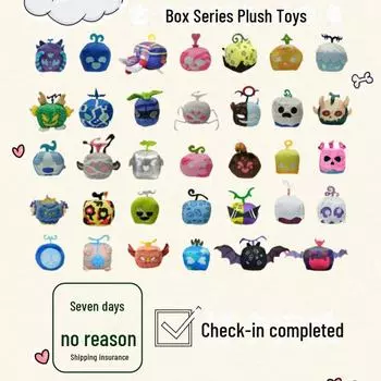 Новая плюшевая кукла Blox Fruits Game Devil Fruit Standard Package