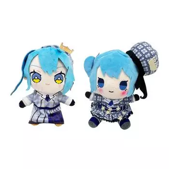 Новая плюшевая кукла Hoshimachi Suisei Star Street Comet Plush Plush 20cm