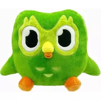 Новая плюшевая мультяшная игрушка «Зеленая сова», 12-дюймовые милые мягкие подушки в виде животных, сюрприз-подарок для фанатов на день рождения детей зелёный