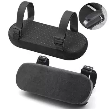 Новая подлокотник кресла с эффектом памяти из хлопка, подушка для локтя из хлопка с эффектом памяти, 2 шт. One Size