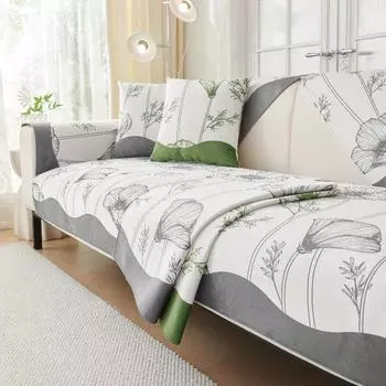 Новая подушка для дивана, чехол для дивана из шенилла, универсальные жаккардовые подушки для дивана на все сезоны, противоскользящий чехол для дивана, пылезащитный коврик для дивана 70x70cm 1pcs