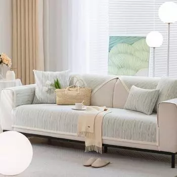 Новая подушка для дивана из французской шенилловой ткани, новый противоскользящий чехол для дивана из высококачественной кожи на все времена года, подушка для сиденья из тканевого полотенца 70*70cm