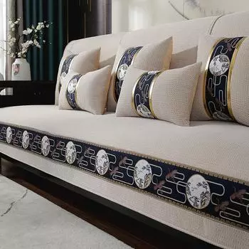 Новая подушка для дивана из красного дерева, подушка для сиденья, подушка для дивана, нескользящий чехол для дивана, чехол для дивана, полотенце, высококачественная подушка 70*70