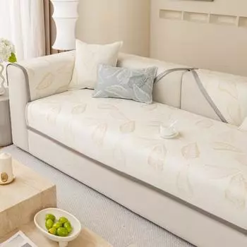 Новая подушка для дивана из ледяного шелка, летний коврик, нескользящая подушка, простой чехол, ткань для полотенец 70*70