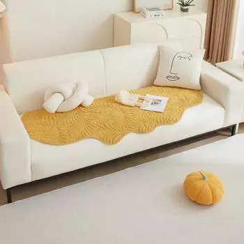 Новая подушка для дивана из шенилла неправильной формы, универсальный нескользящий чехол для подушки на все четыре сезона, полотенце для дивана 70*70cm