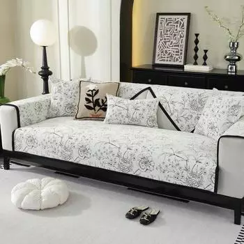 Новая подушка для дивана во французском стиле на все времена года, нескользящий легкий чехол для дивана класса люкс из шенилла, чехол для подушки на лето 70*70cm