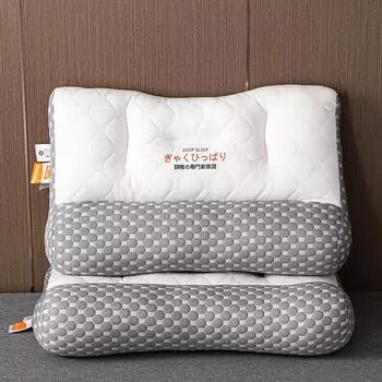 Новая подушка для шейного отдела позвоночника, ремонт, антитравматическая подушка, подушка для защиты шеи, подушка для сна, ортопедически рекомендуемая подушка для взрослых low pillow - 1000g