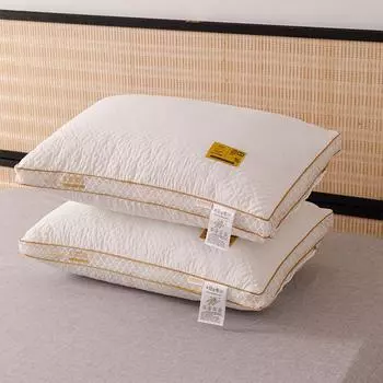 Новая подушка с трехмерным сердечником из соевого белка, однослойная подушка с шейным стержнем, пригодная для машинной стирки 48 * 74 1 pack