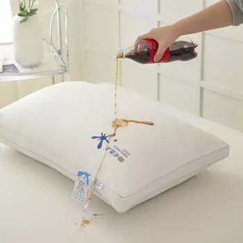 Новая подушка, водонепроницаемая и устойчивая к пятнам, подушка для сна, массажная спа-подушка для отеля, соевый антибактериальный и защищающий от клещей сердечник подушки Low pillow