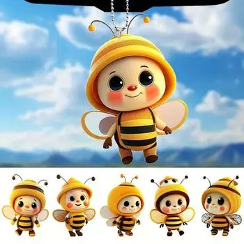 Новая подвеска Honeybee Acrylic Cute Cute Car Cummins Christmas Decorations Car Cummins Key Chain Cummins style 1