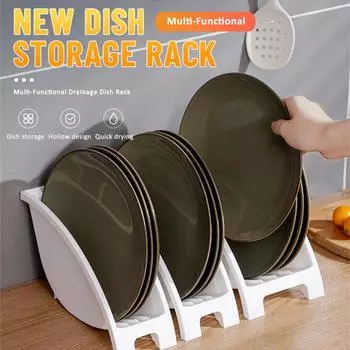Новая полка для хранения посуды, кухонная, экономящая место, многофункциональная, водонепроницаемая и влагостойкая, быстросохнущая полка для хранения