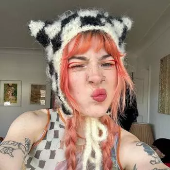 Новая, полностью ручная вязка, весенне-осенняя, свежая и универсальная рыбацкая шапка, милая взрослая шапка