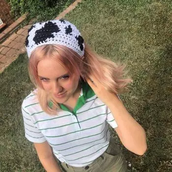 Новая, полностью ручная вязка, весенне-осенняя, свежая и универсальная рыбацкая шапка, милая взрослая шапка