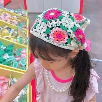 Новая, полностью связанная вручную, красочная рыбацкая шапка с бабочкой, свежая и универсальная шапка