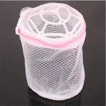 Новая помощь для стирки нижнего белья Бюстгальтер для нижнего белья Сетчатая корзина для стирки Чистая сумка для хранения на молнии