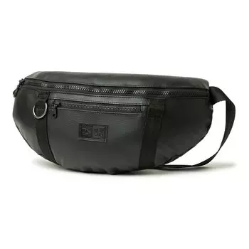 Новая поясная сумка Era Сумка на одно плечо Синтетическая кожа Черная кожа БЕСПЛАТНАЯ ПОЯСНАЯ СУМКА SYN LEATHER BLK (новая эра)