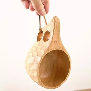 Новая портативная деревянная кофейная чашка, резиновая деревянная чашка для чая и молока, чашка для питья, напиток, сделанный вручную, фруктовый сок, лимонный чай, чашка в подарок