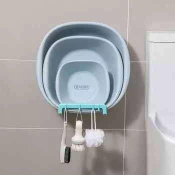 Новая портативная стойка для умывальника, складная настенная стойка для хранения, удобная многофункциональная вешалка для хранения вещей в ванной комнате