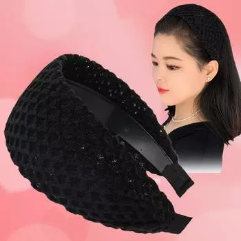 Новая повязка на голову с широкими полями, закрывающая седые волосы, женская повязка для умывания лица, макияжа, осенне-зимние аксессуары для волос.