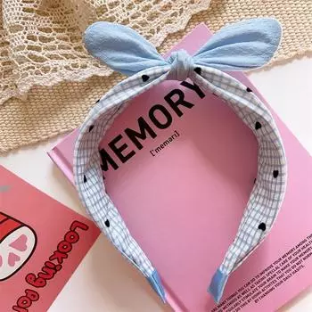 Новая повязка на голову с широкими полями и цветочным принтом, контрастная по ткани, для детей и подходящая повязка-бант (Комплект для родителей и детей)