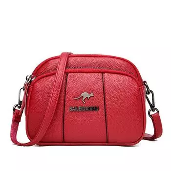 Новая повседневная и универсальная маленькая квадратная сумка, большая вместимость, ретро-сумка через плечо для мам