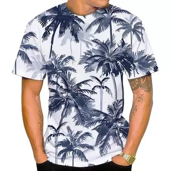 Новая повседневная модная и удобная мужская футболка с круглым вырезом и 3D-принтом, летняя мужская женская детская забавная футболка 100-6XL S