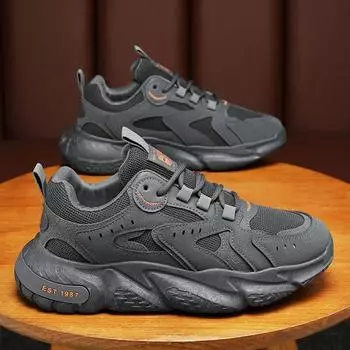 Новая повседневная обувь для мужчин, весенне-осенние мужские дышащие износостойкие кроссовки, роскошные мужские кроссовки, мужская обувь на платформе 39