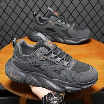 Новая повседневная обувь для мужчин, весенне-осенние мужские дышащие износостойкие кроссовки, роскошные мужские кроссовки, мужская обувь на платформе 39