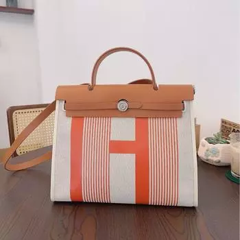 Новая повседневная сумка 31 головка кожаная холщовая ручная женская сумка на одно плечо кроссбоди большая вместимость сумка для поездок на работу 31x11x26cm