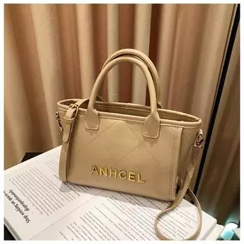 Новая повседневная сумка-ведро женская модная трендовая сумка 2024 года модная универсальная сумка-мессенджер через плечо чёрный