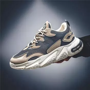 Новая повседневная толстая подошва увеличивает пару спортивных кроссовок осенняя повседневная спортивная мужская обувь для активного отдыха модные универсальные кроссовки для бега 39