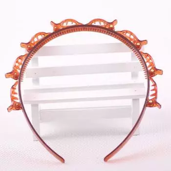 Новая прическа с двойной челкой, заколки для волос, шпилька, обруч на голову, закручивающийся зажим для плетения, заколки для передних волос, обруч для волос, женская повязка на голову, головной убор