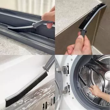 Новая прочная щетка для чистки затирки, кухонная щетка для унитаза, плиточные швы, мертвый угол, щетки для чистки жесткой щетины для душа, линия пола чёрный