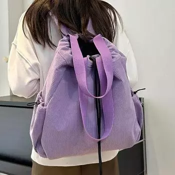 Новая прочная, вместительная, легкая, прочная, долговечная, красивая дорожная сумка для студентов в стиле ретро из цельного бархата