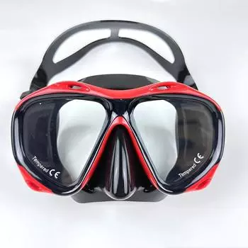 Новая профессиональная маска для подводного плавания для взрослых, противотуманные, УФ-водостойкие очки для плавания/дайвинга, очки для бесплатного дайвинга, силиконовая юбка для подводного плавания